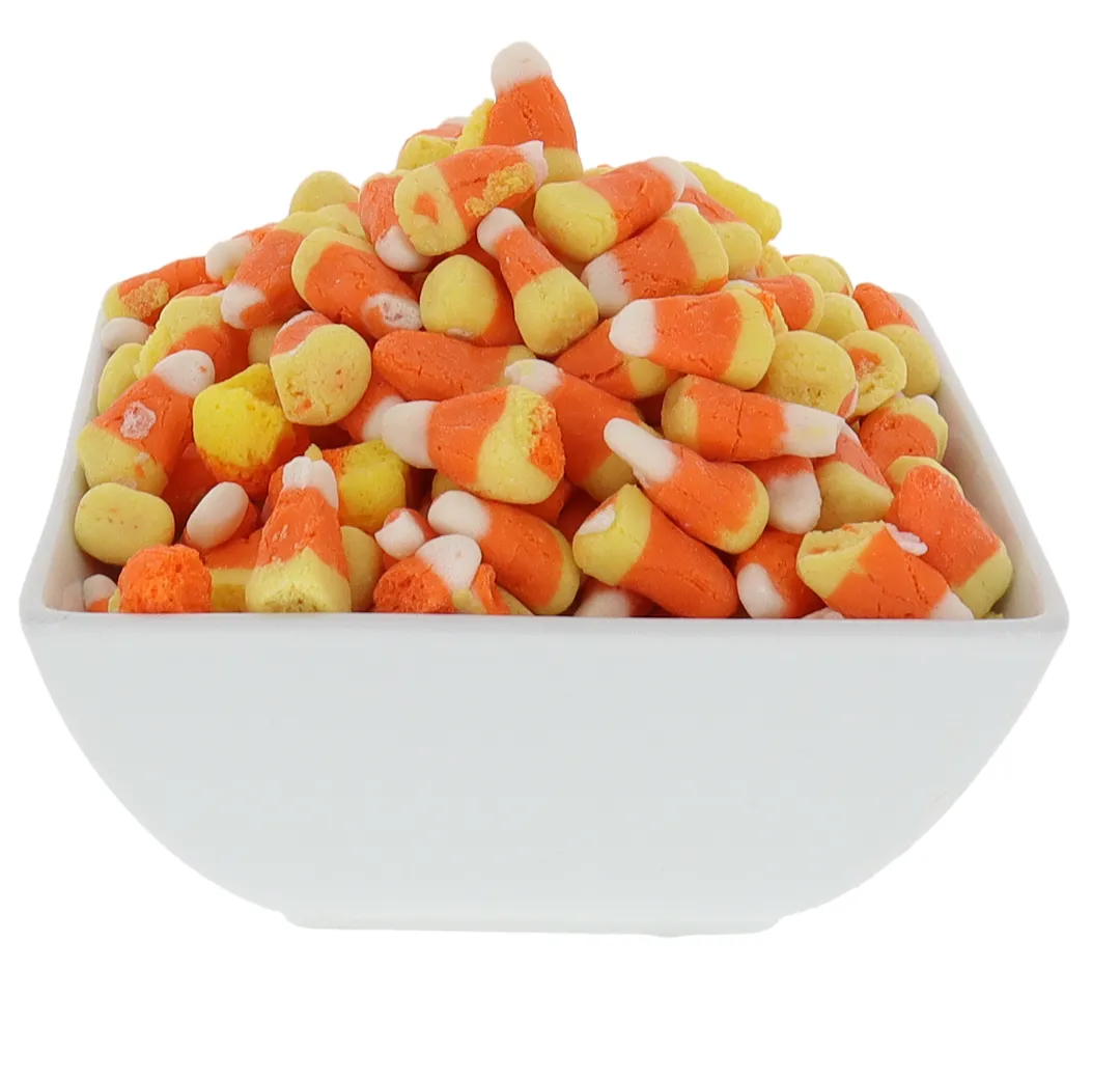 Freeze-Dried Crunchy Hard Candy Corn Halloween Special Treat