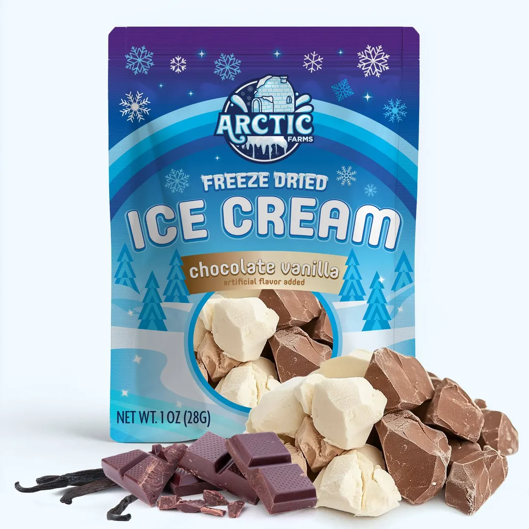Freeze Dried Ice Cream (Cotton Candy Blue) (Small Bag, 1oz)