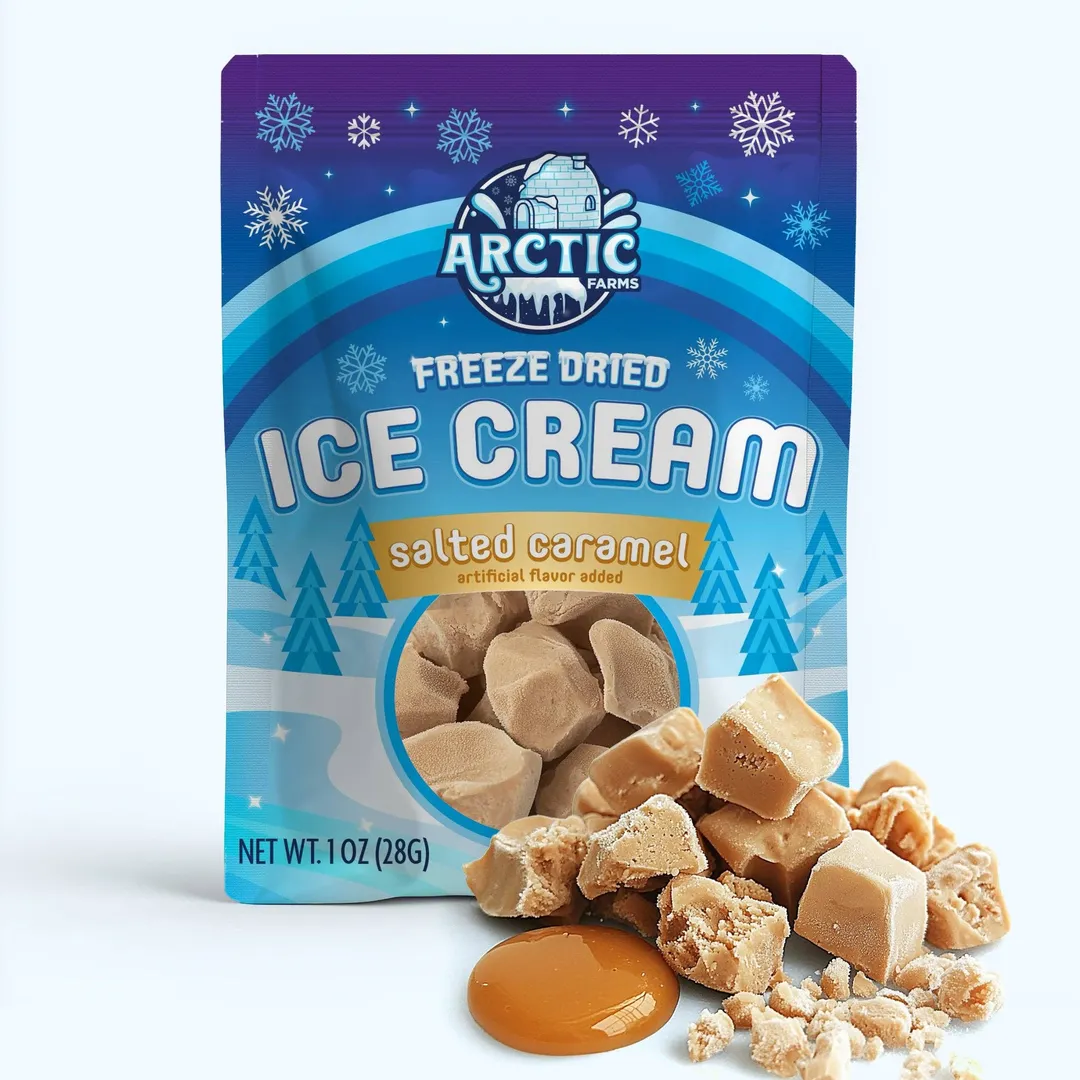Freeze Dried Ice Cream (Cotton Candy Blue) (Small Bag, 1oz)