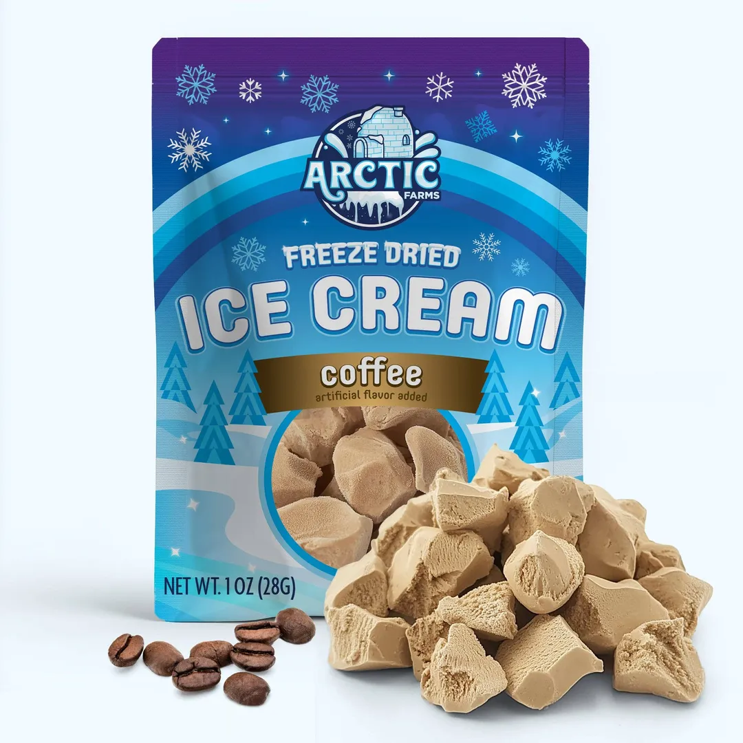 Freeze Dried Ice Cream (Cotton Candy Blue) (Small Bag, 1oz)