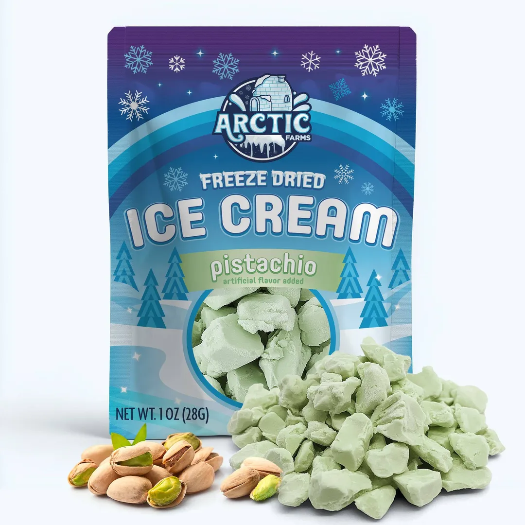 Freeze Dried Ice Cream (Cotton Candy Blue) (Small Bag, 1oz)