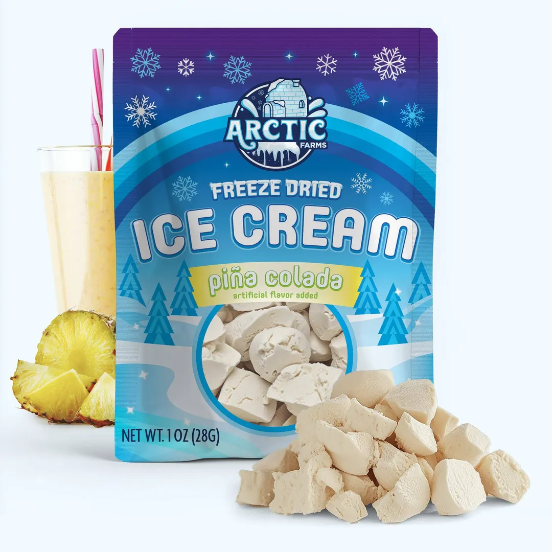 Freeze Dried Ice Cream (Cotton Candy Blue) (Small Bag, 1oz)
