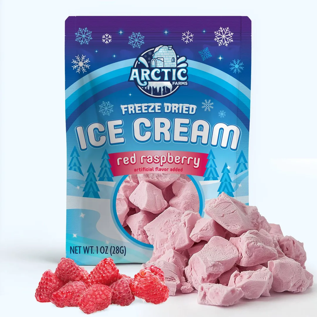 Freeze Dried Ice Cream (Cotton Candy Blue) (Small Bag, 1oz)