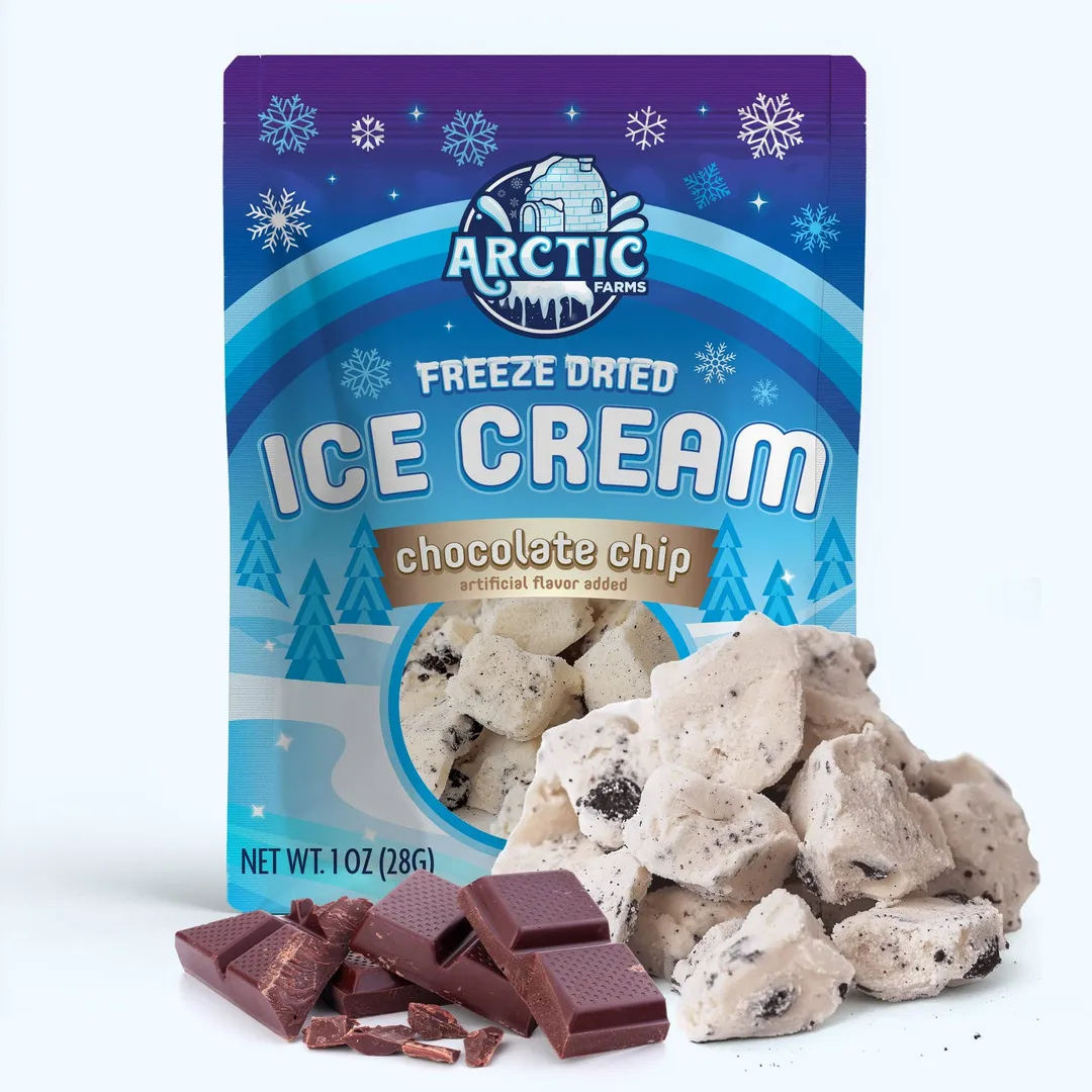 Freeze Dried Ice Cream (Cotton Candy Blue) (Small Bag, 1oz)
