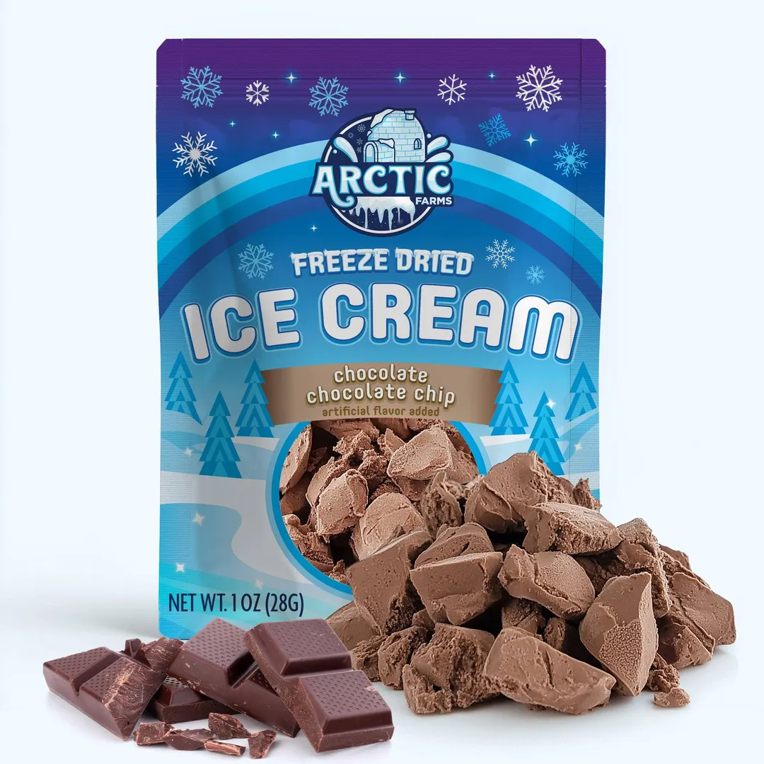 Freeze Dried Ice Cream (Cotton Candy Blue) (Small Bag, 1oz)