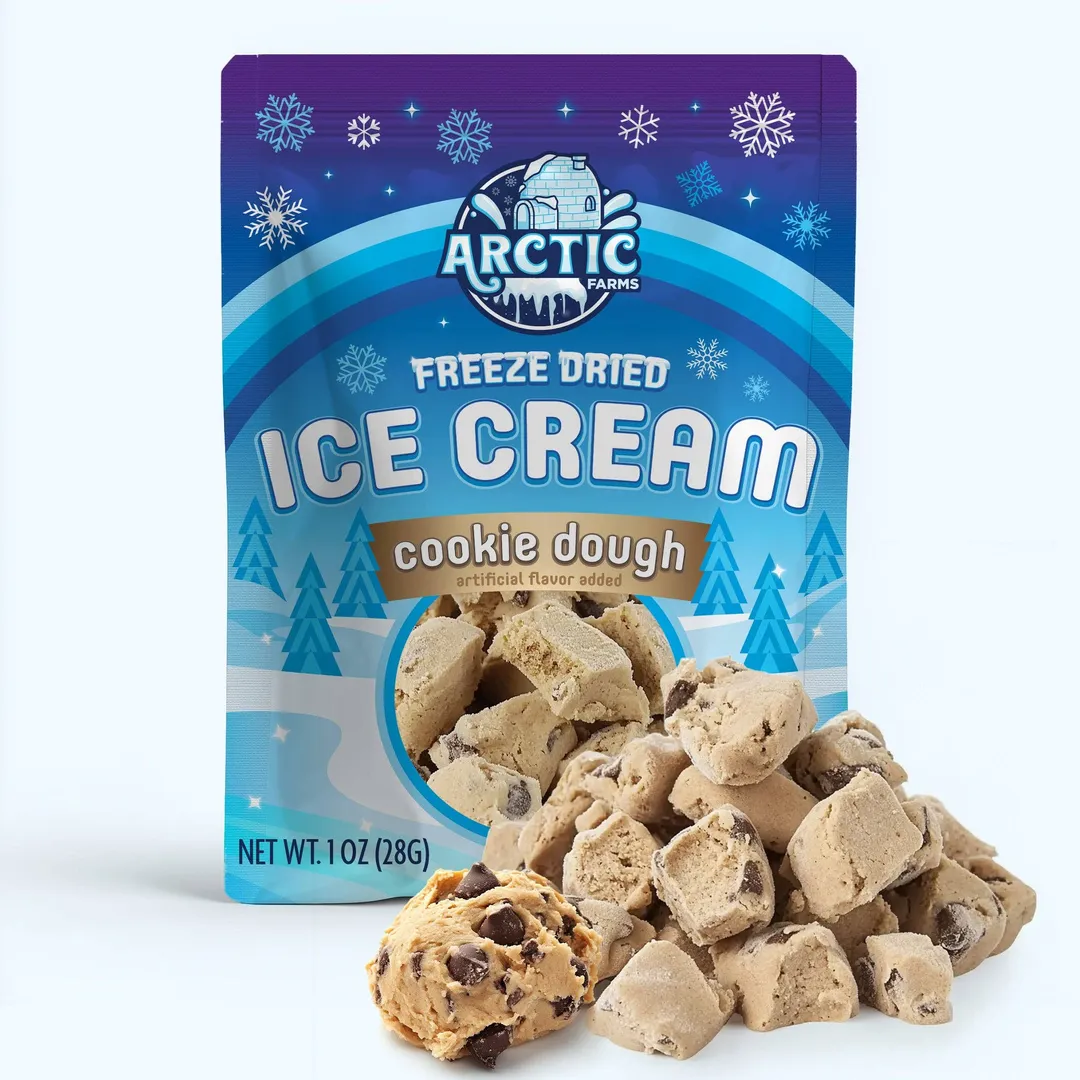 Freeze Dried Ice Cream (Cotton Candy Blue) (Small Bag, 1oz)