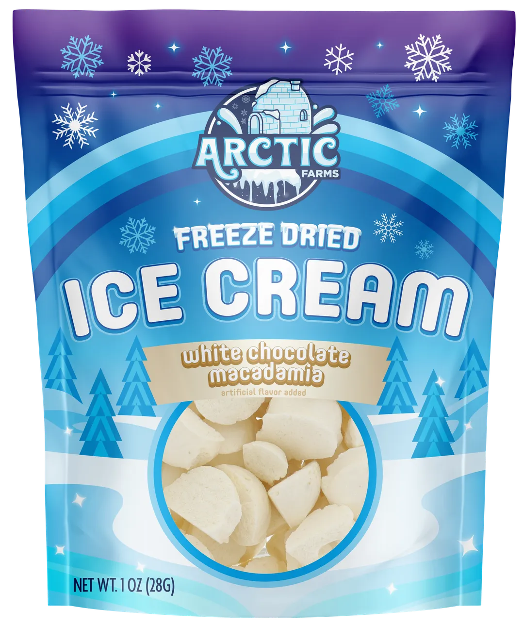 Freeze Dried Ice Cream (Cotton Candy Blue) (Small Bag, 1oz)