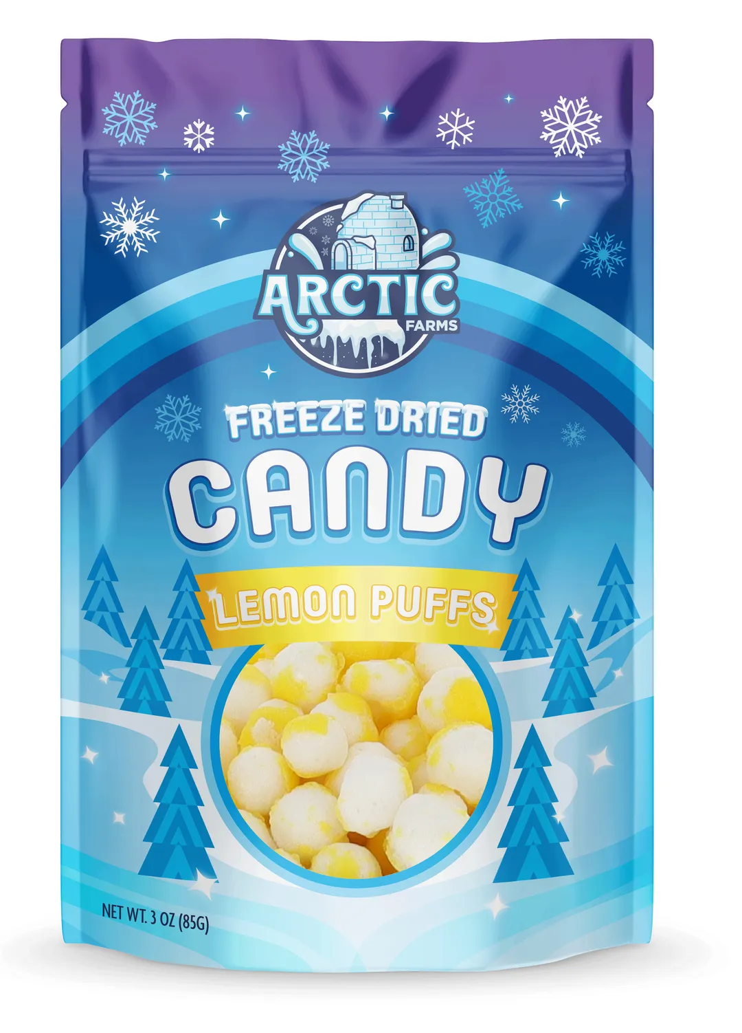 Lemon Puffs On-the-Go Crunchy Freeze-Dried Halloween Candy