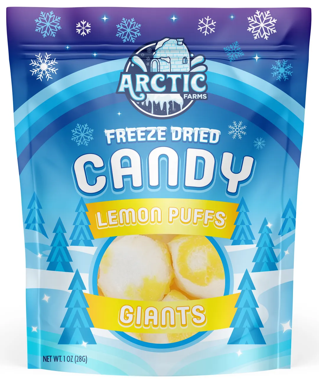 Lemon Puffs On-the-Go Crunchy Freeze-Dried Halloween Candy