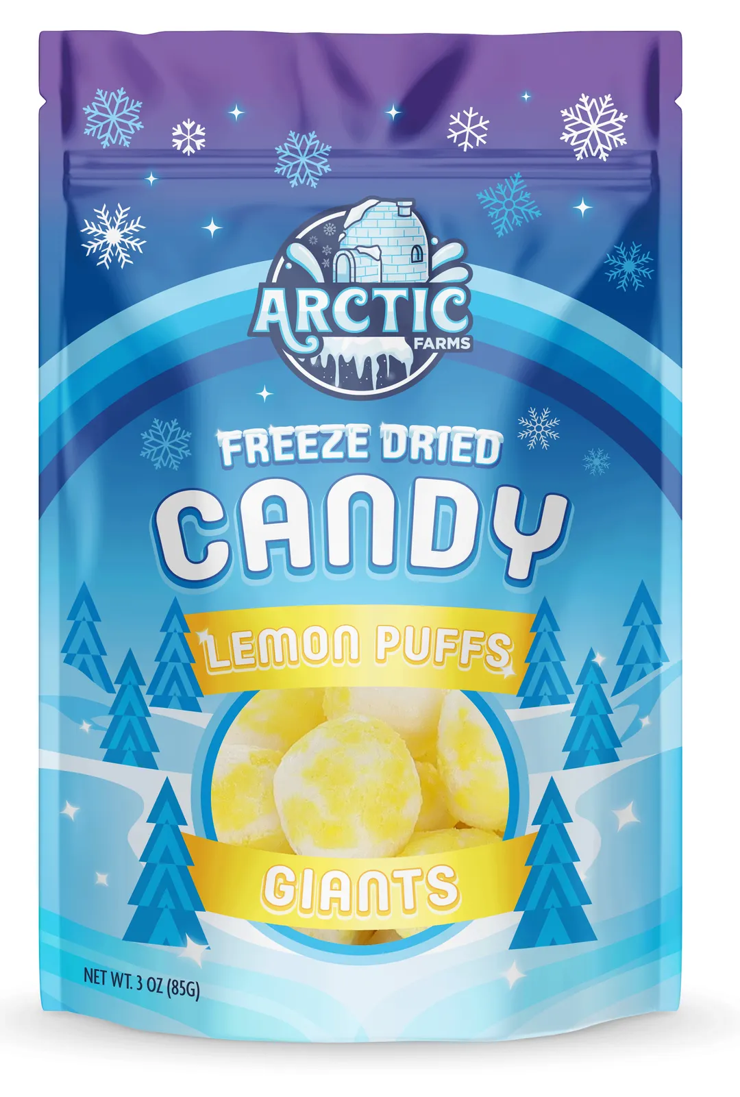 Lemon Puffs On-the-Go Crunchy Freeze-Dried Halloween Candy