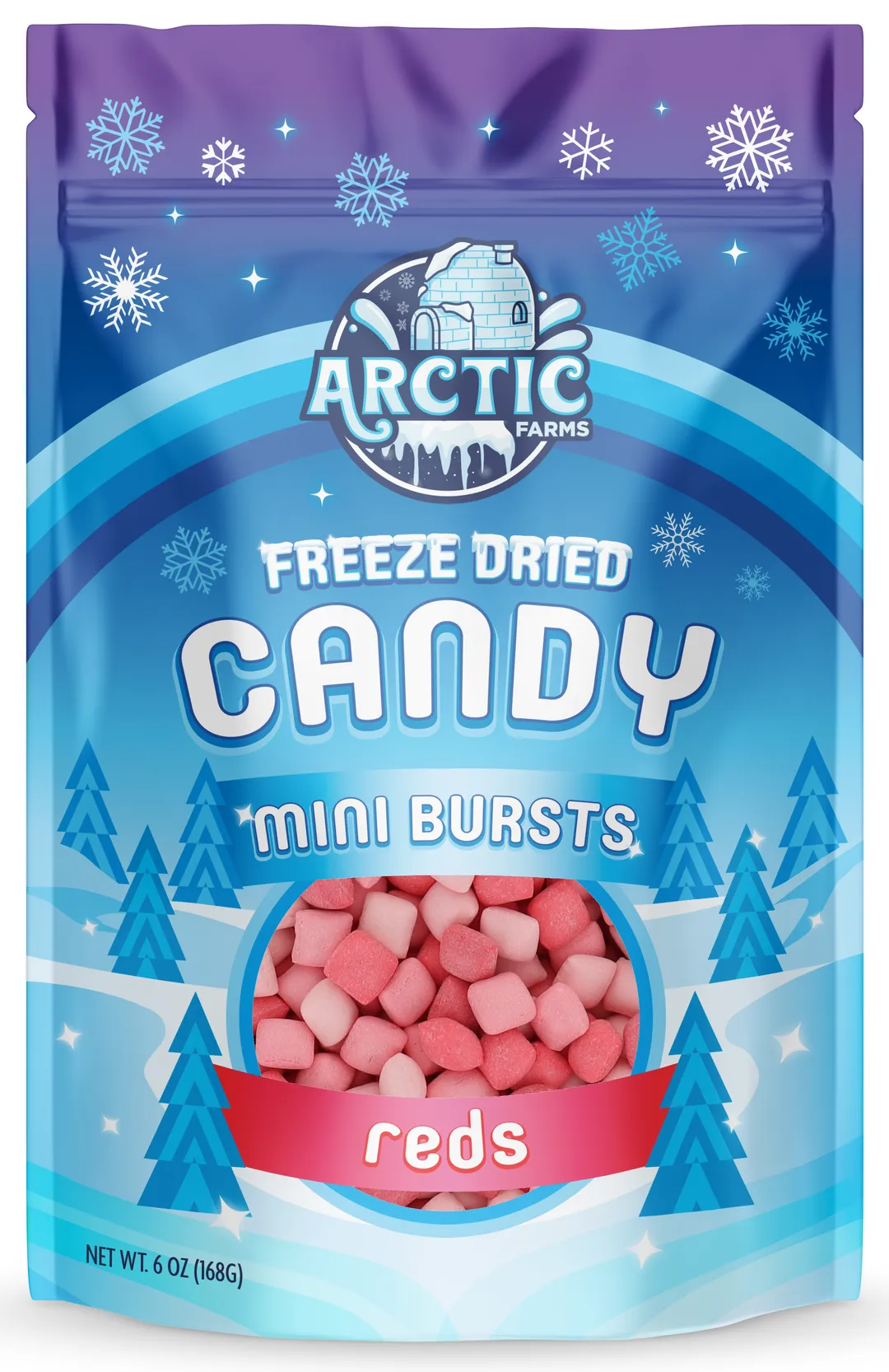 Mini Burst Pillows Freeze Dried Crunchy Candy for Halloween