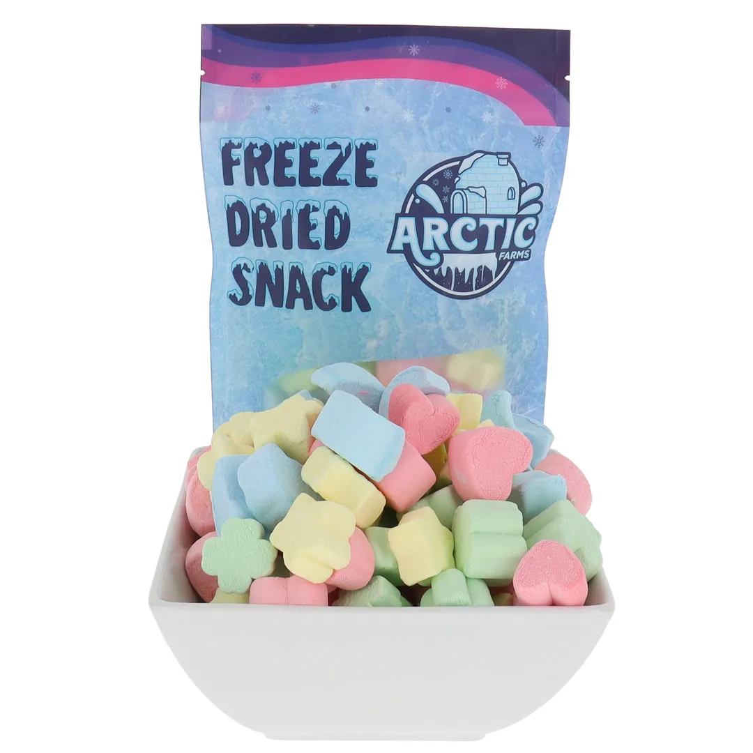 Mini Marshmallows Freeze Dried Crunchy Candy Halloween Treat