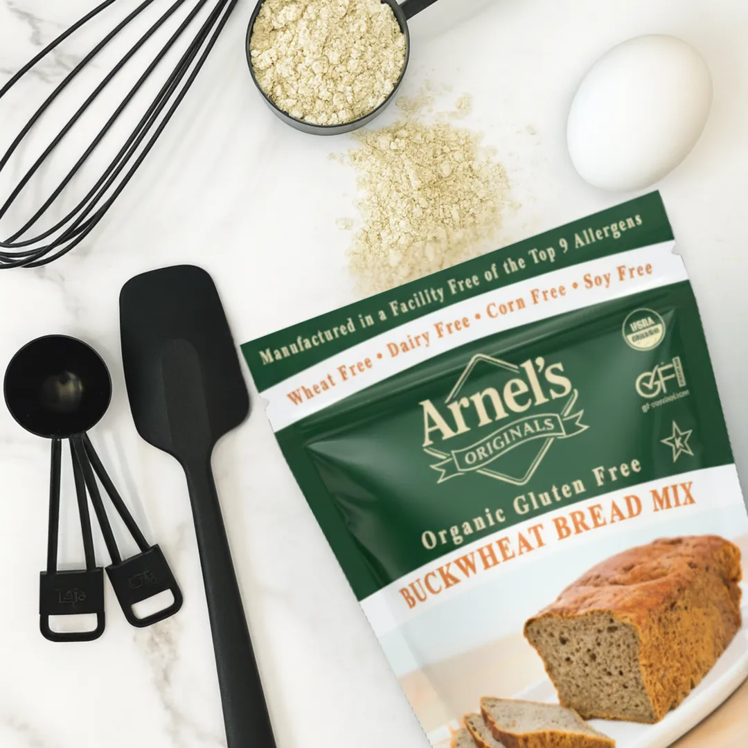 Organic Gluten Free Buckwheat Bread Mix