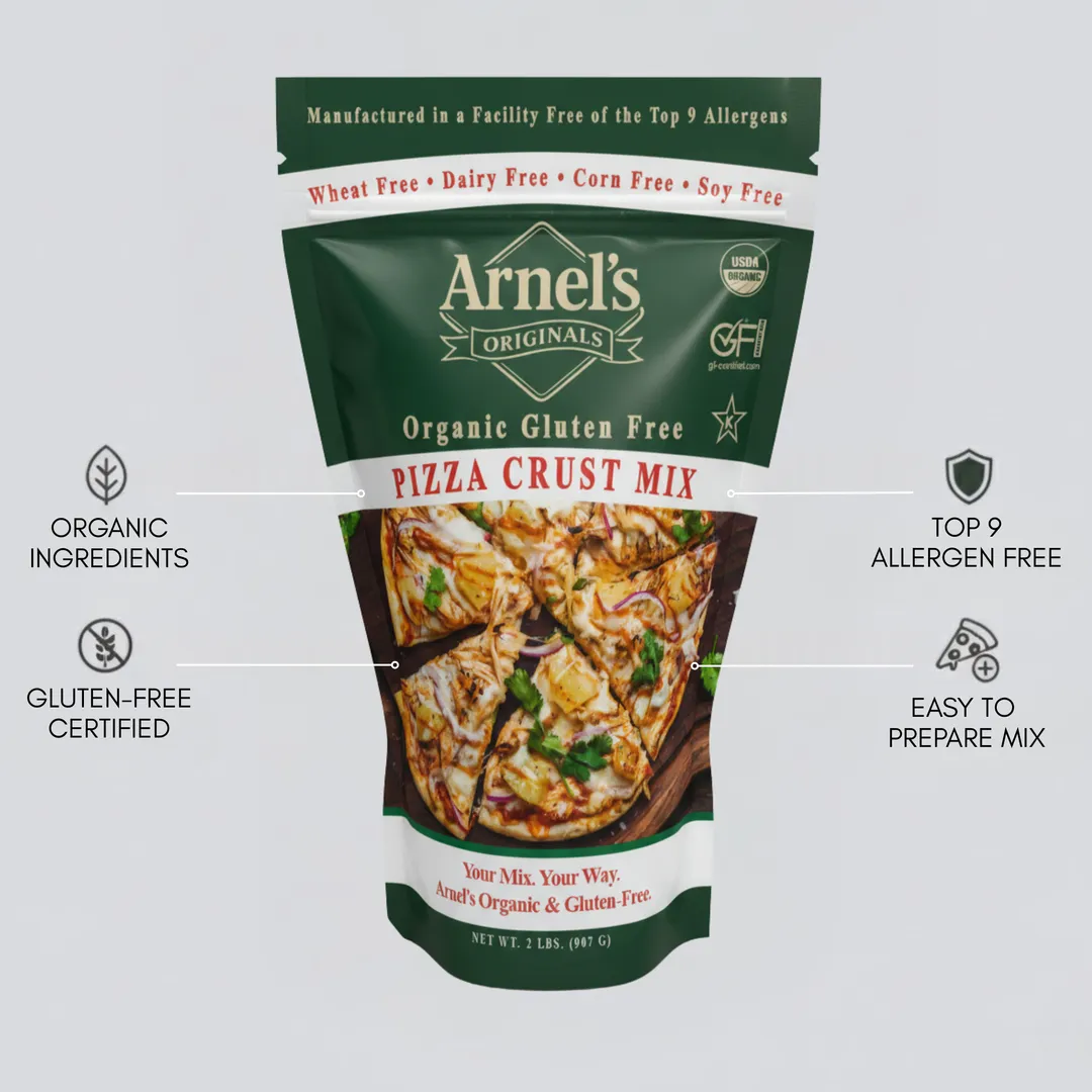 Organic Gluten Free Pizza Crust Mix