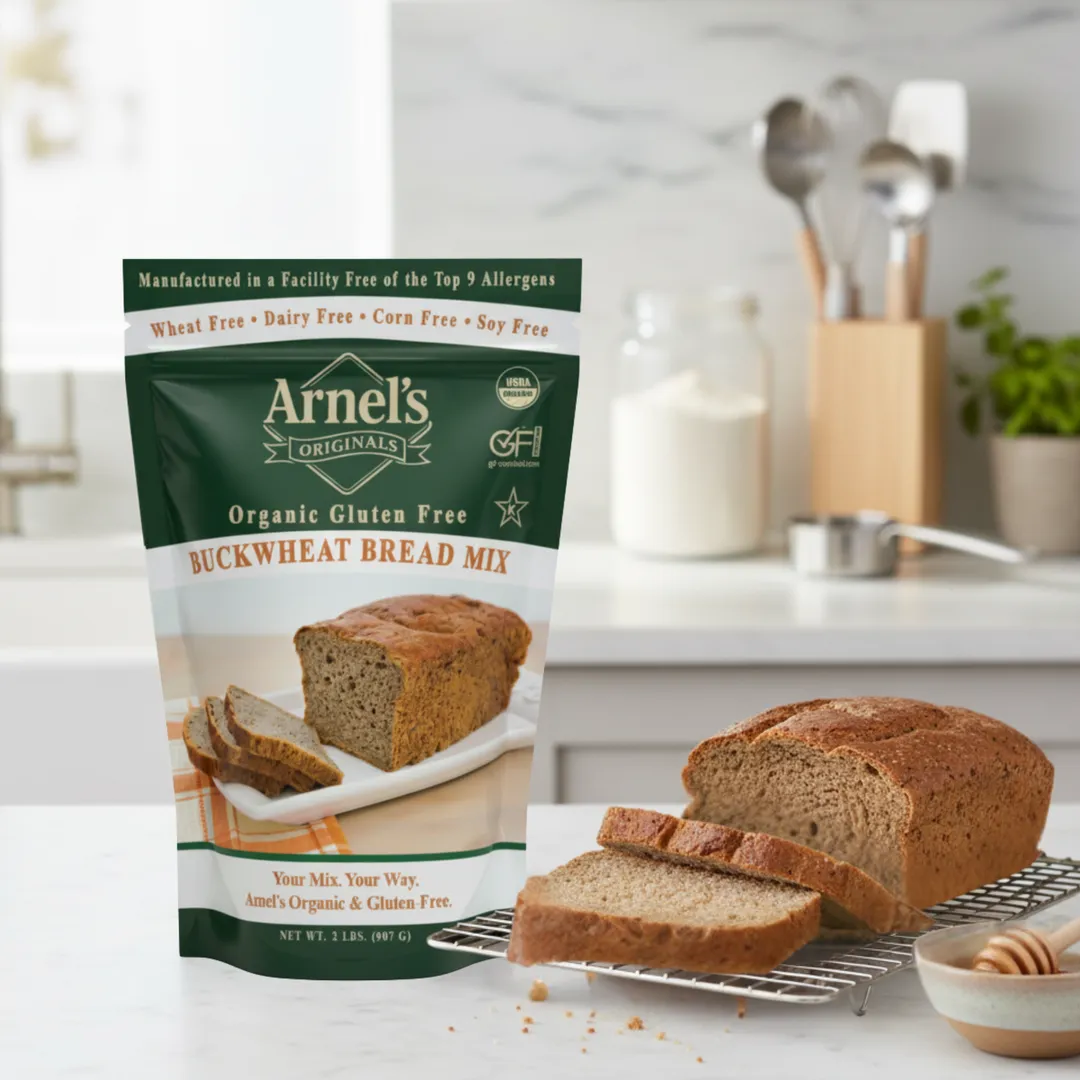 Organic Gluten Free Buckwheat Bread Mix