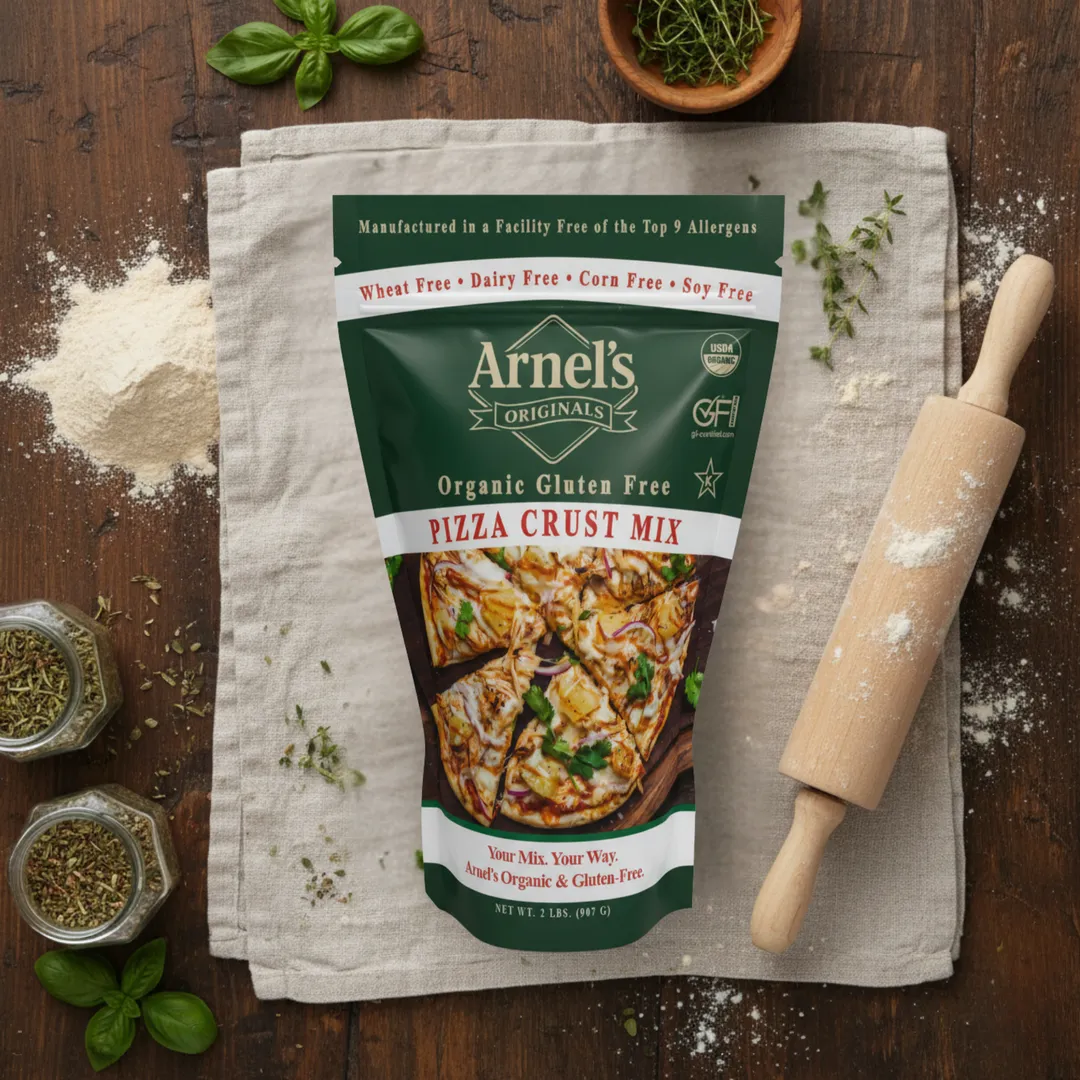 Organic Gluten Free Pizza Crust Mix