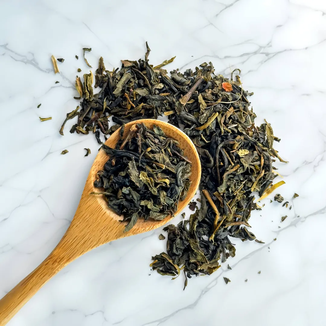 Non-GMO Jasmine Green Tea - 5 Tea Bags each pack