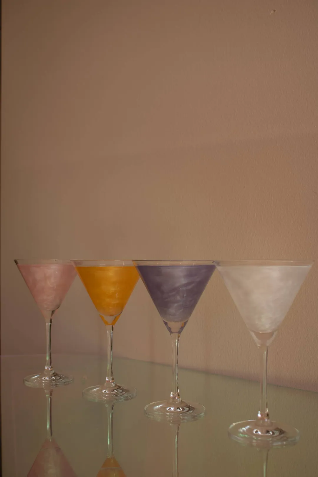 Pastel Halloween Cotton Candy Drink Glitter Bombs