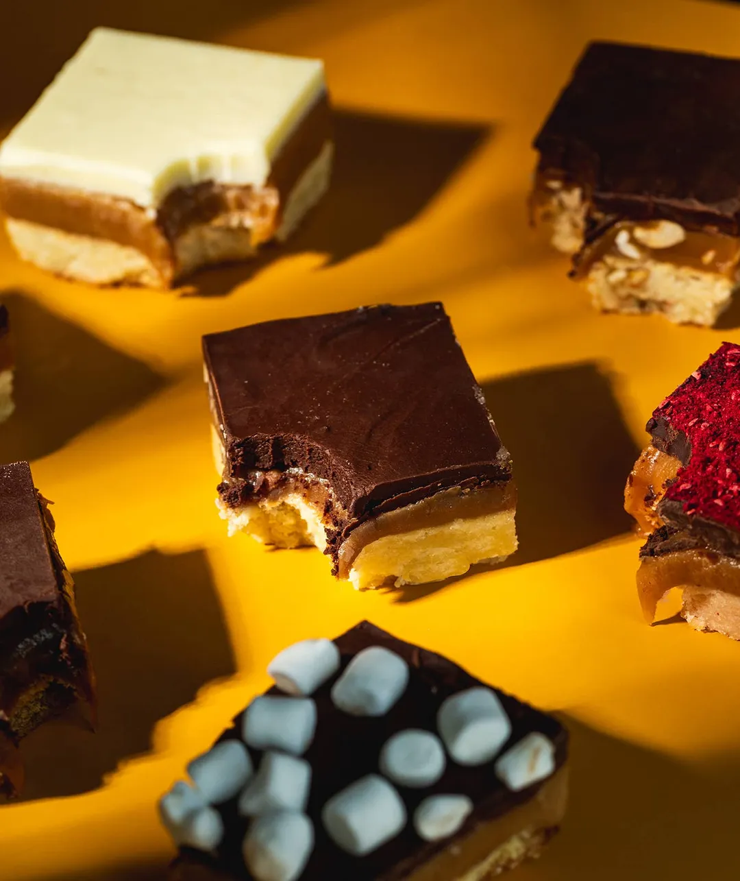 Artie Bars Millionaire Shortbread Cookie Bar