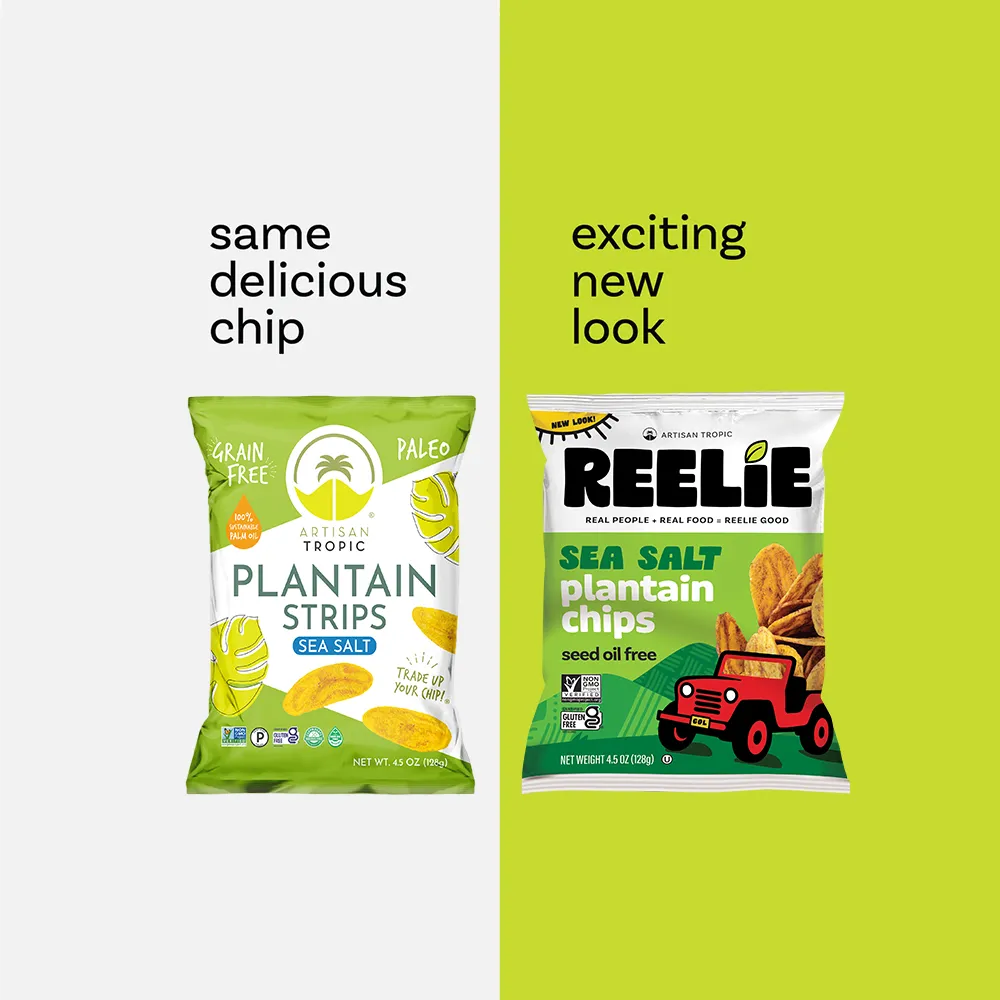 4.5 oz Plantain Chips: Sea Salt