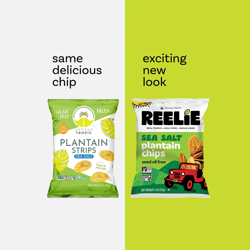 2 oz Plantain Chips: Sea Salt
