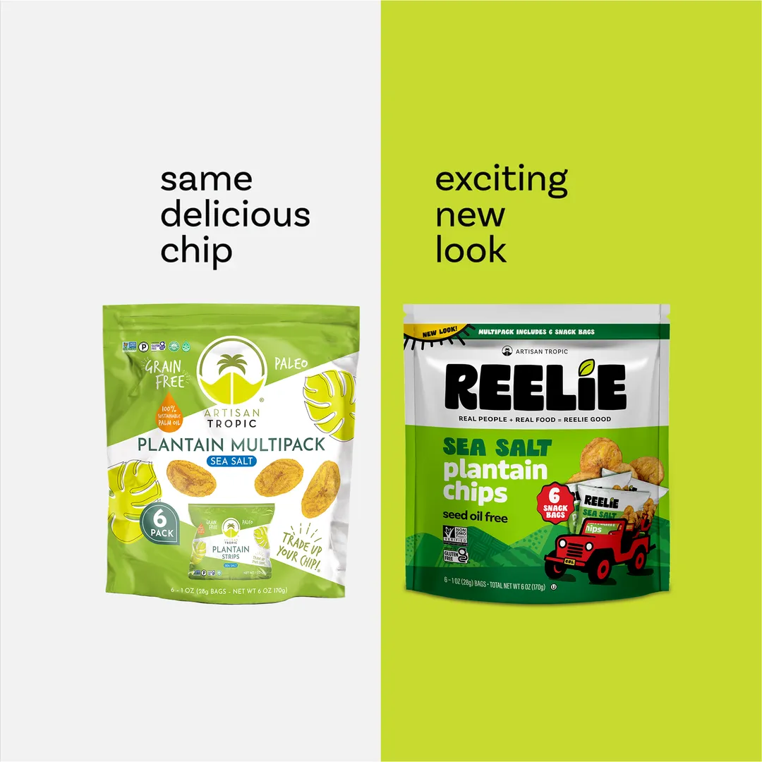 1 oz Plantain Chips: Sea Salt (Multipack 6 Units)