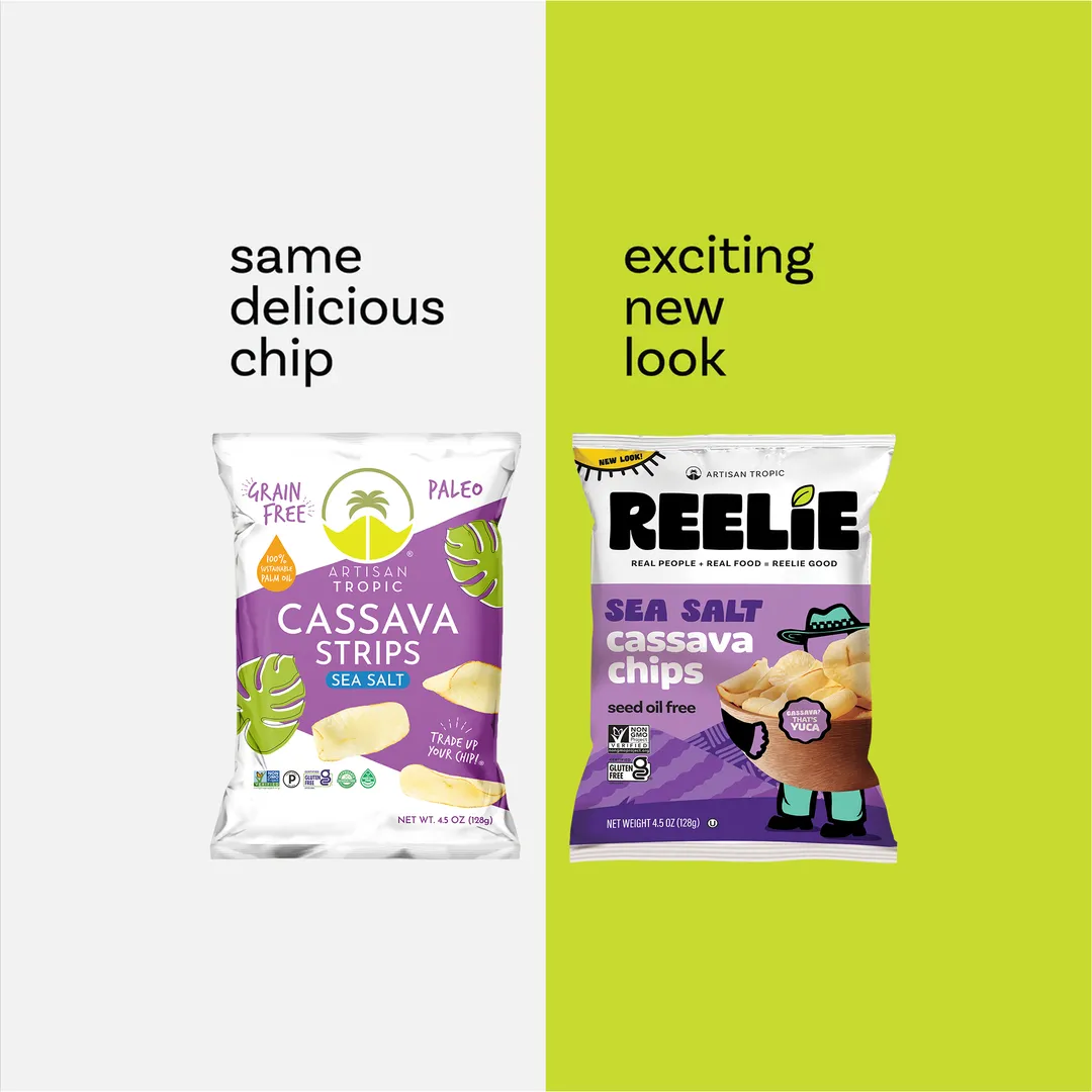 4.5 oz Cassava Chips: Sea Salt