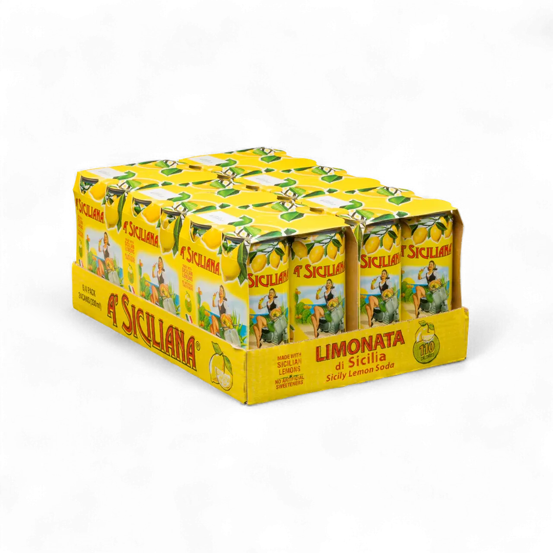 A'Siciliana Limonata Sparkling Sicilian Lemon Beverage