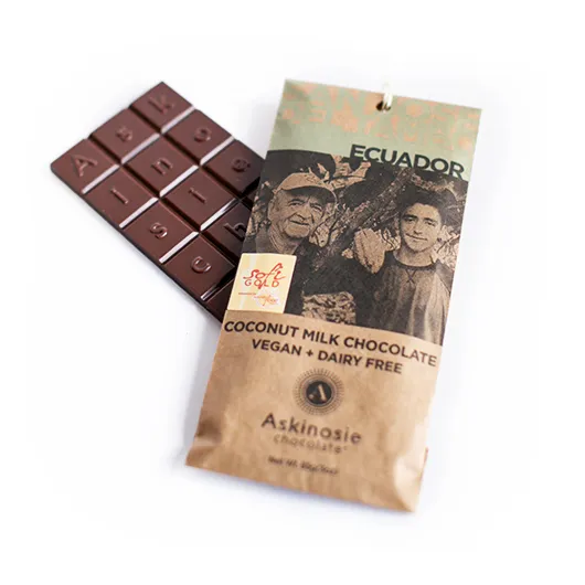 WS Coconut Milk Chocolate Bar
