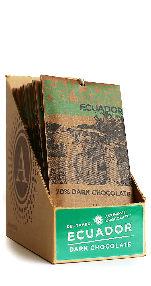 WS 70% Del Tambo, Ecuador Dark Chocolate Bar