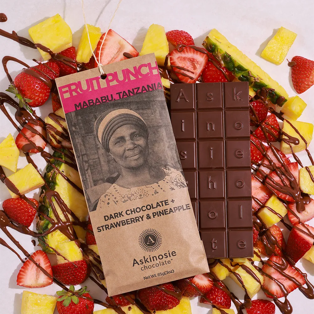 WS Fruit Punch Dark Chocolate Bar