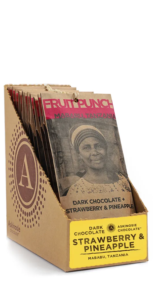 WS Fruit Punch Dark Chocolate Bar