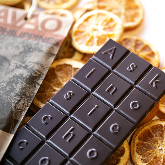 WS Dark Chocolate + Orange Bar