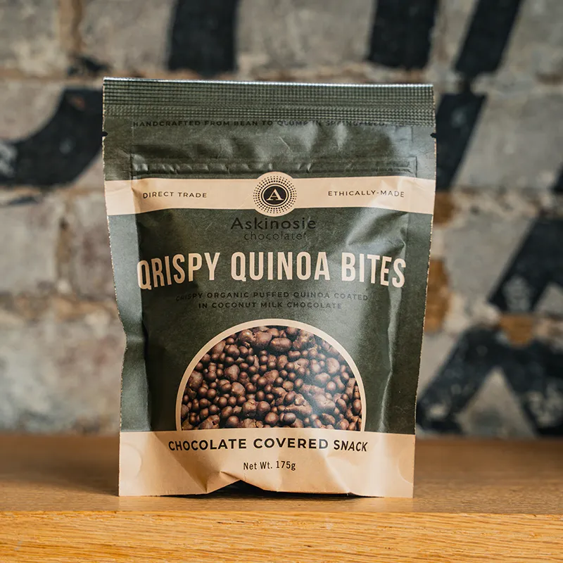 WS Chocolate Covered Qrispy Quinoa Bites