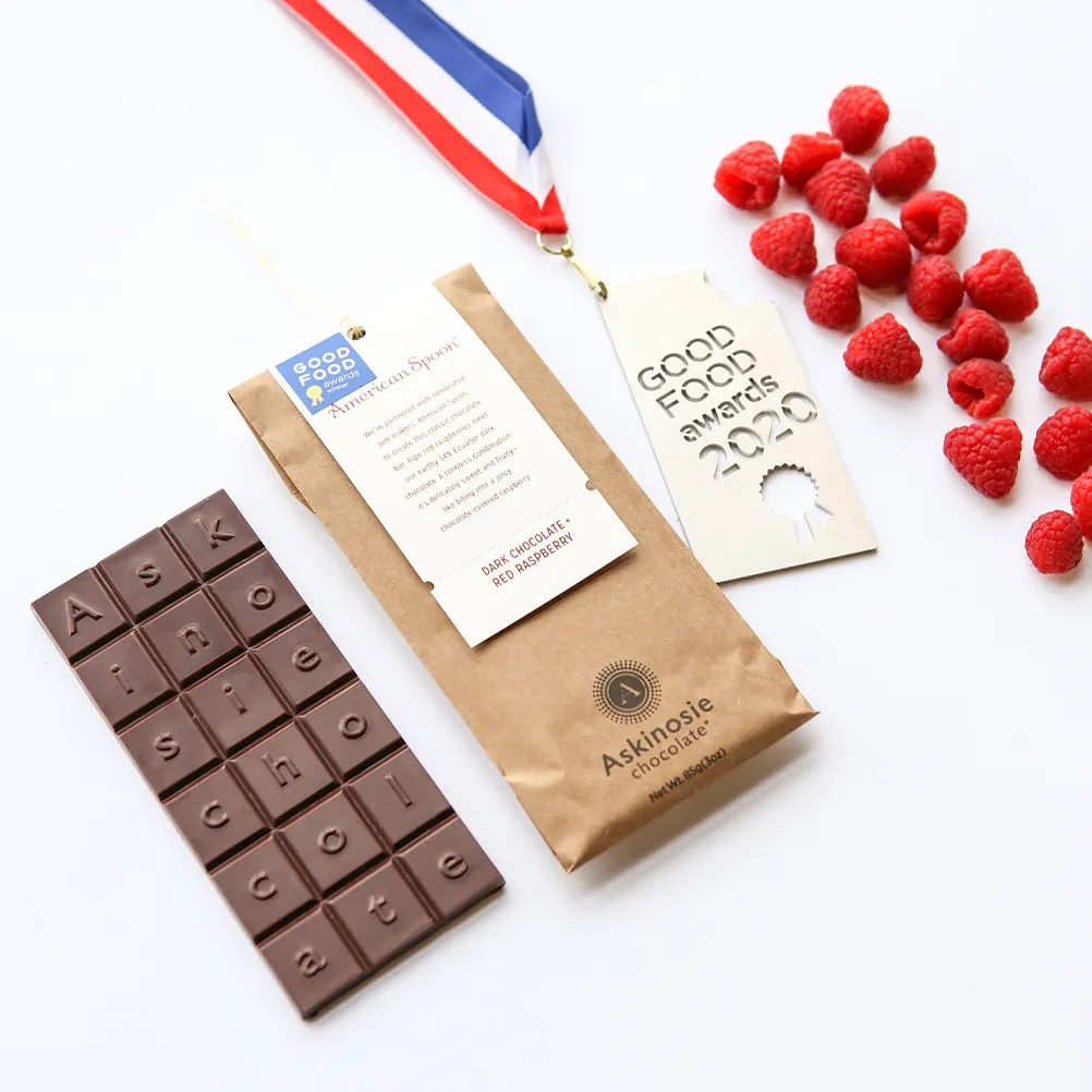 WS Dark Chocolate + Red Raspberry CollaBARation™ Bar