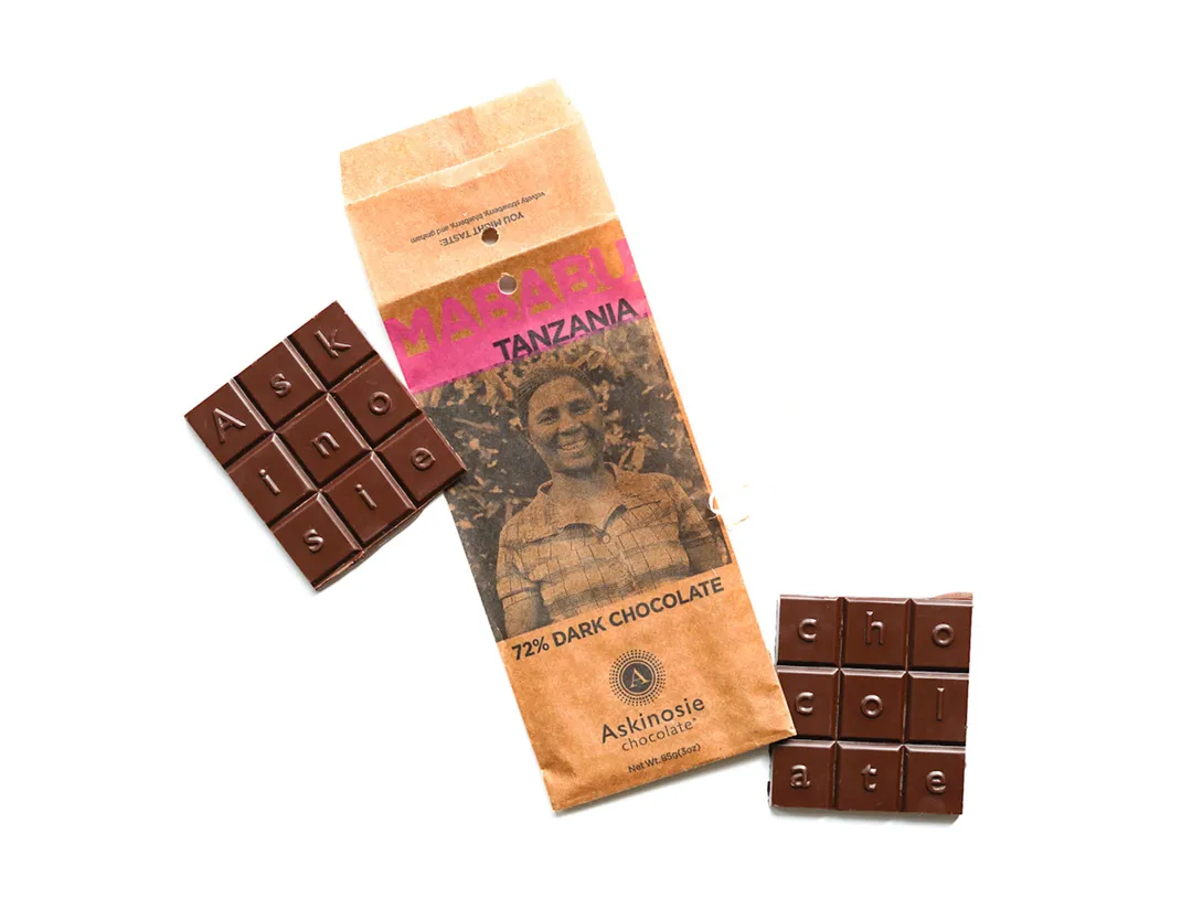 WS 72% Mababu, Tanzania Dark Chocolate Bar