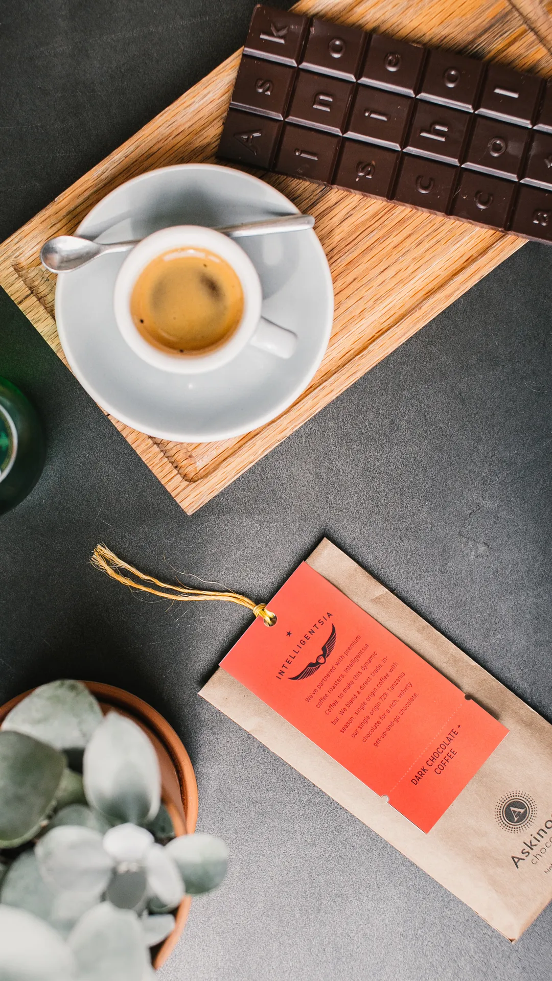 WS Dark Chocolate + Coffee CollaBARation™ Bar