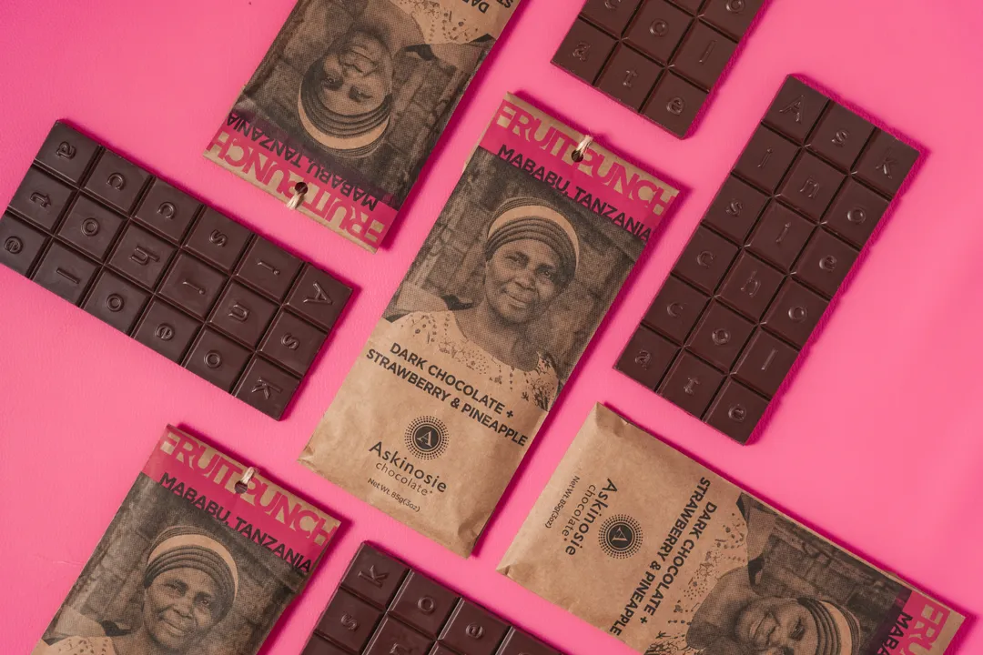WS Fruit Punch Dark Chocolate Bar