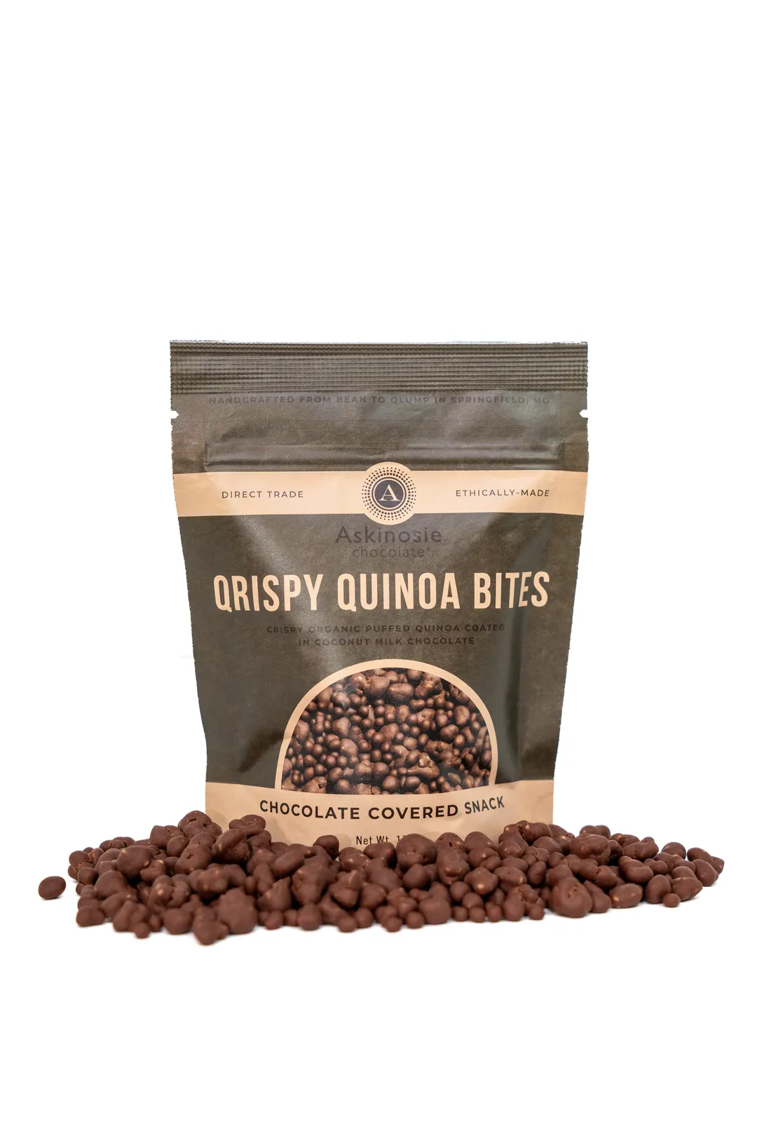WS Chocolate Covered Qrispy Quinoa Bites