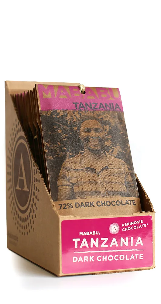 WS 72% Mababu, Tanzania Dark Chocolate Bar