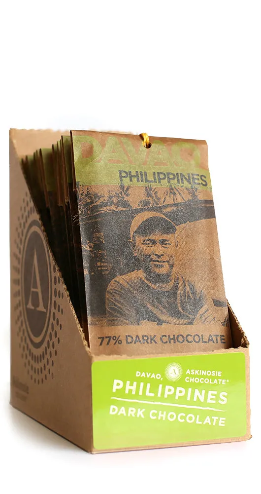 WS 77% Davao, Philippines Dark Chocolate Bar