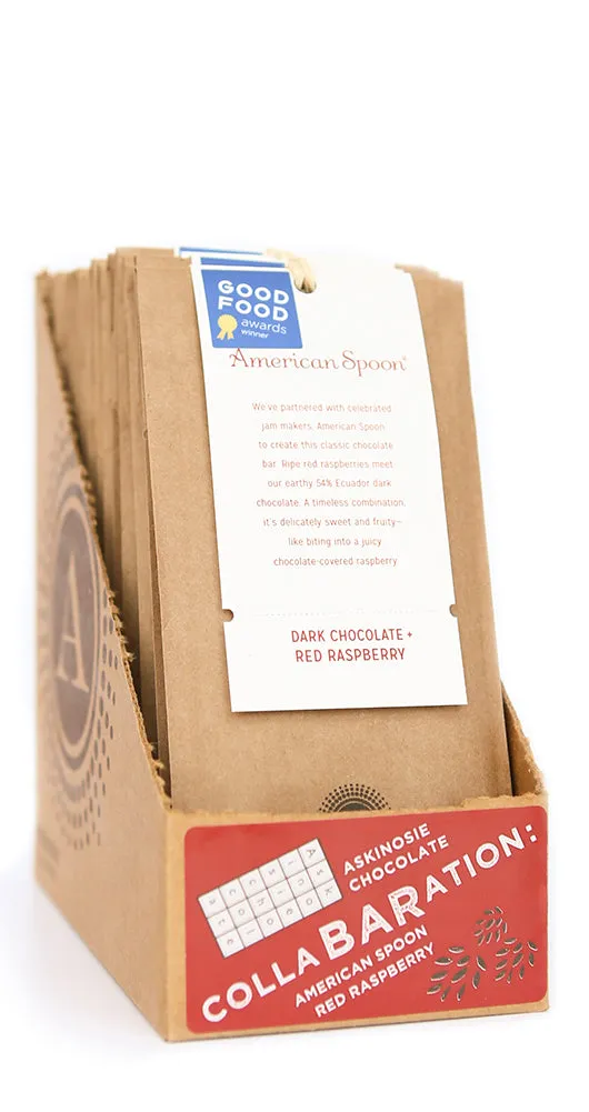 WS Dark Chocolate + Red Raspberry CollaBARation™ Bar