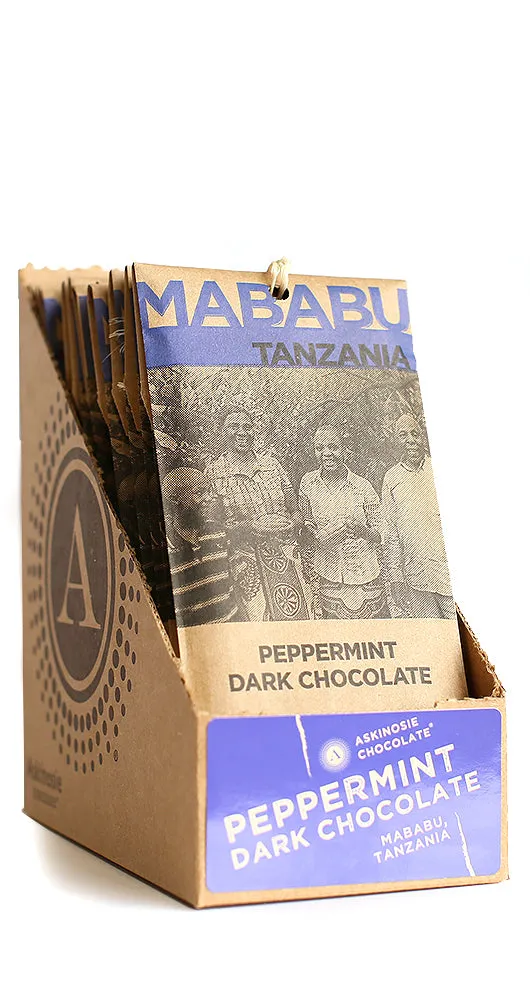 WS Peppermint Dark Chocolate Bar