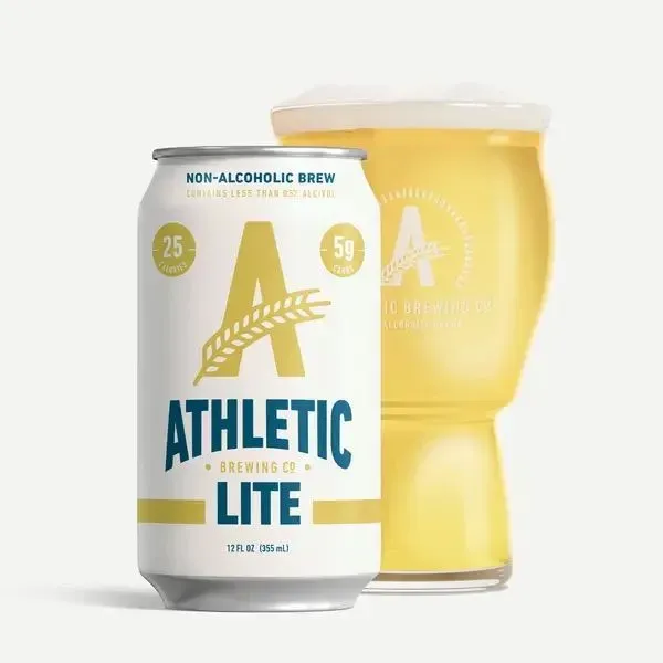 Athletic Brewing - Athletic Lite (Non-Alcoholic) 24-Can Case of 4x6-Pack