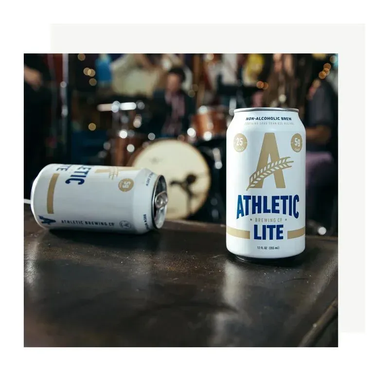 Athletic Brewing - Athletic Lite (Non-Alcoholic) 24-Can Case of 4x6-Pack