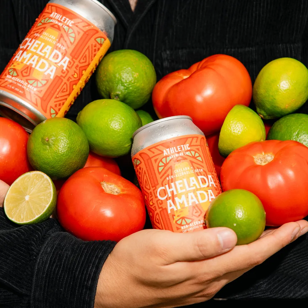 Athletic Brewing - Chelada Amada (Non-Alcoholic) 24-Can Case of 4x6-Packs