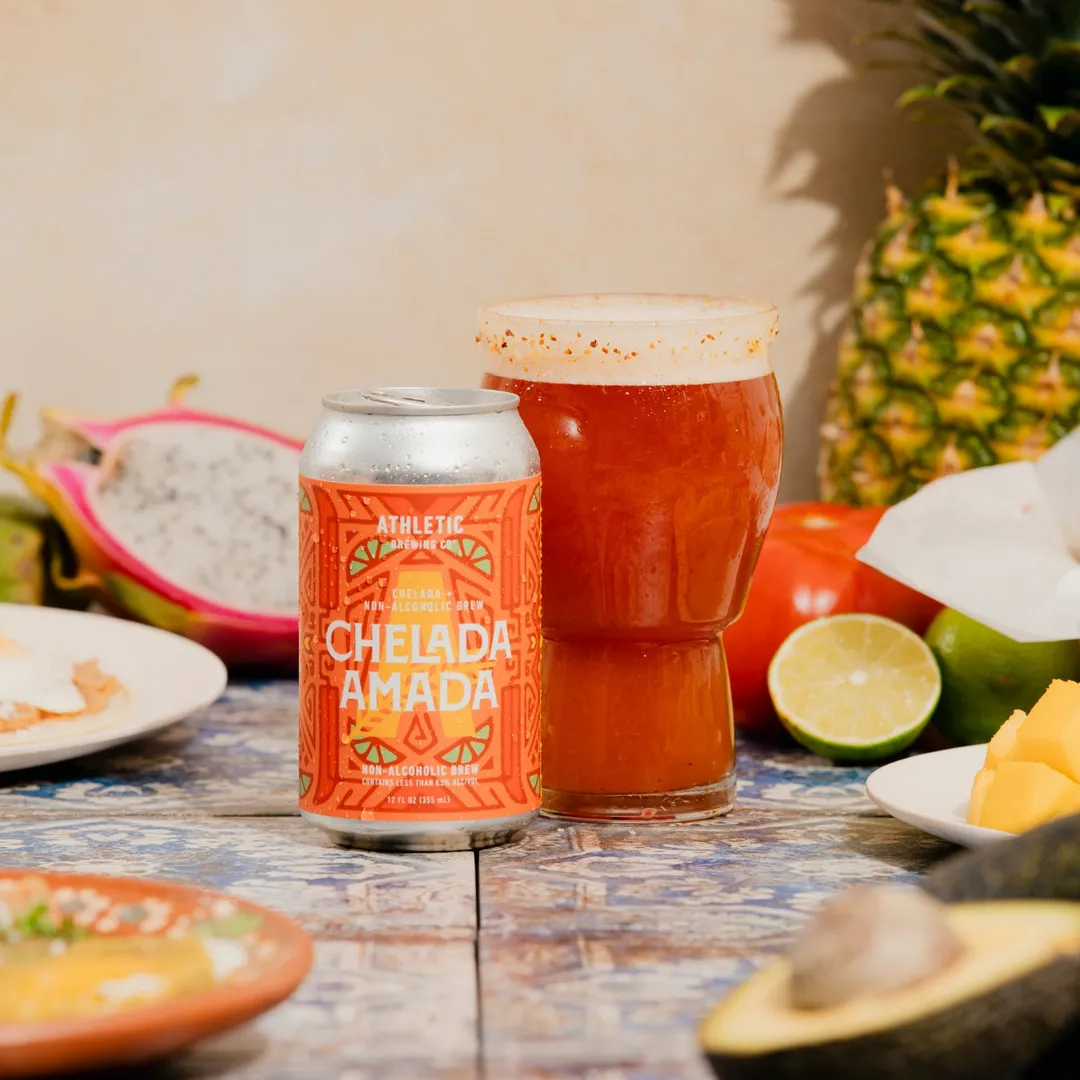 Athletic Brewing - Chelada Amada (Non-Alcoholic) 24-Can Case of 4x6-Packs