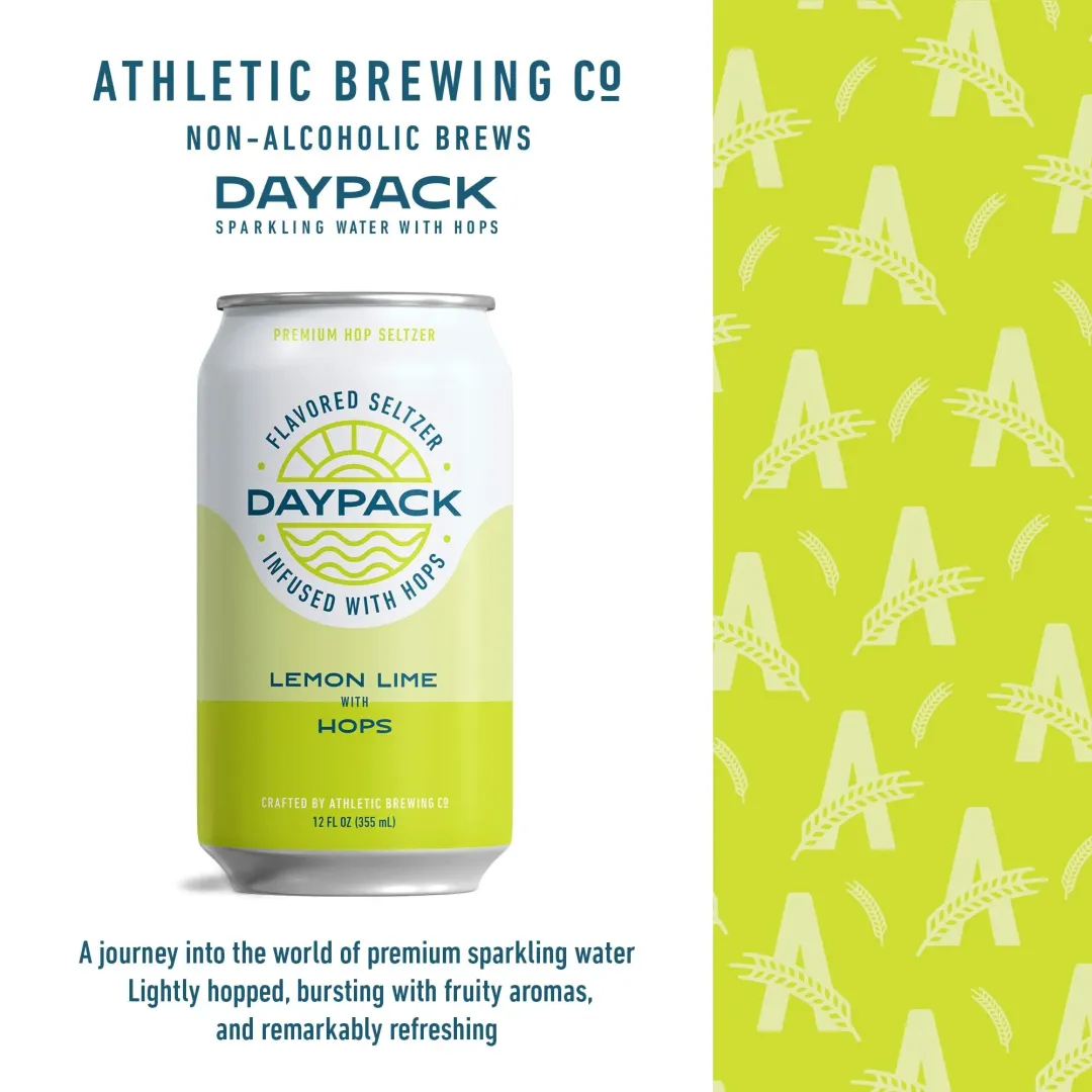 DayPack Sparkling Water - Lemon Lime (Non-Alcoholic) 24-Can Case of 4x6-Pack