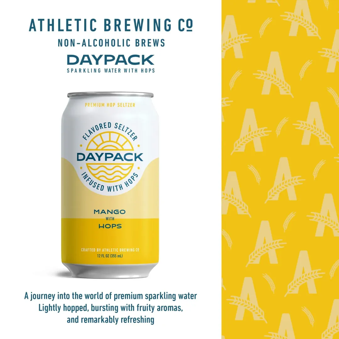 DayPack Sparkling Water - Mango (Non-Alcoholic) 24-Can Case of 4x6-Pack