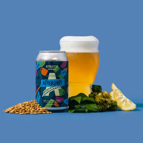 Athletic Brewing - Aftershift (Non-Alcoholic) 24-Can Case of 4x6-Pack